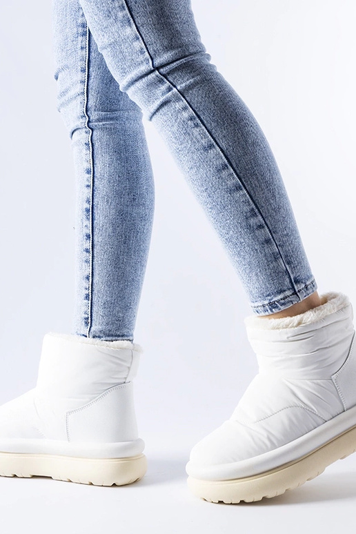 Biele zateplené snehule Linwood