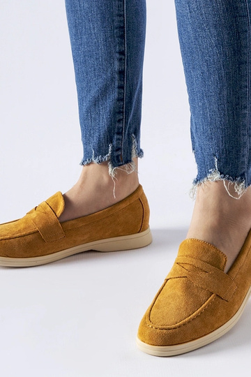 Tmavohnedé umelé semišové...