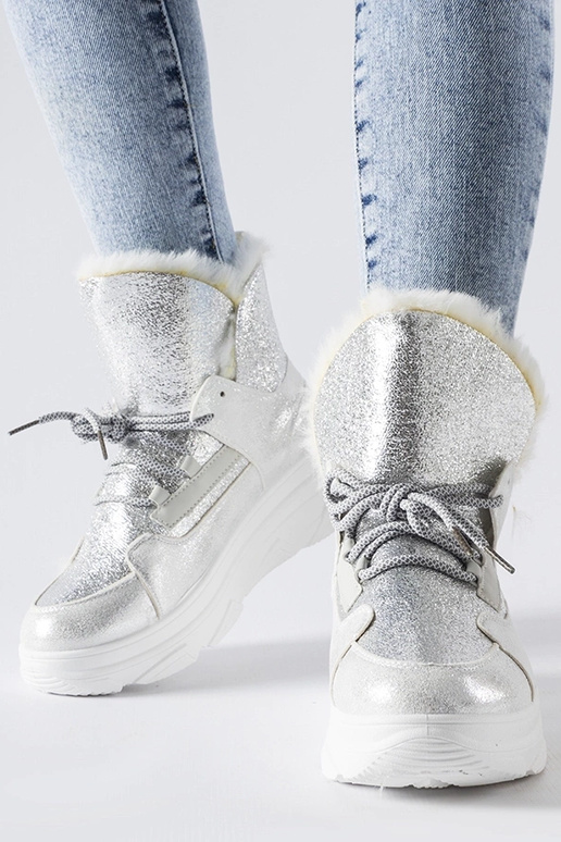 Bielo-strieborné zateplené snehule...