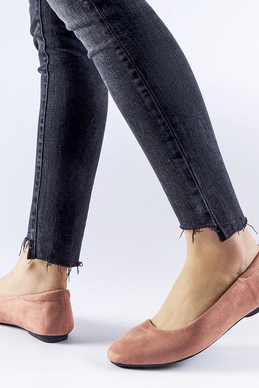 Jules Tmavoružové balerínky z umelého...