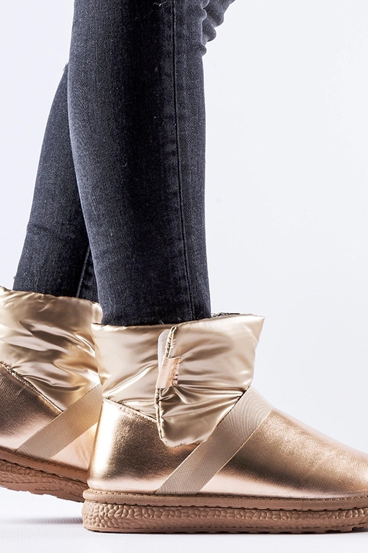 Delaune hnedé lesklé krátke snehule