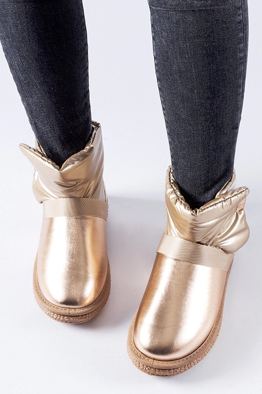 Delaune hnedé lesklé krátke snehule