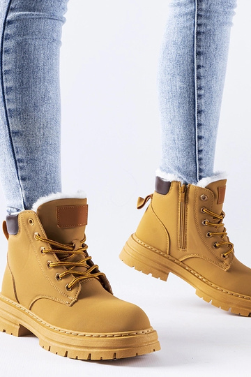 Hnedé zateplené workery...