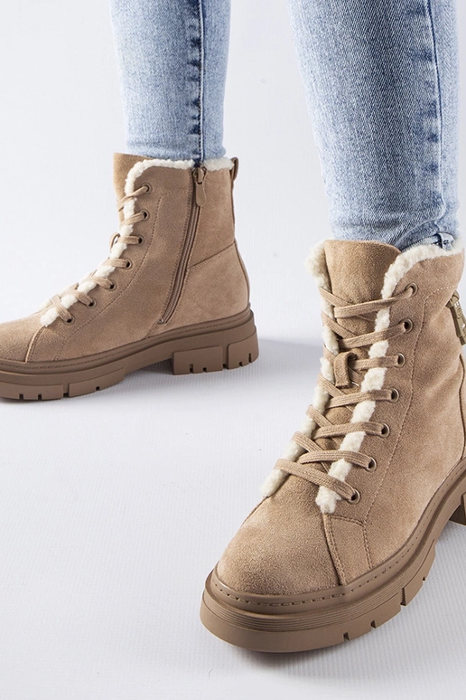 Svetlohnedé izolované topánky z...