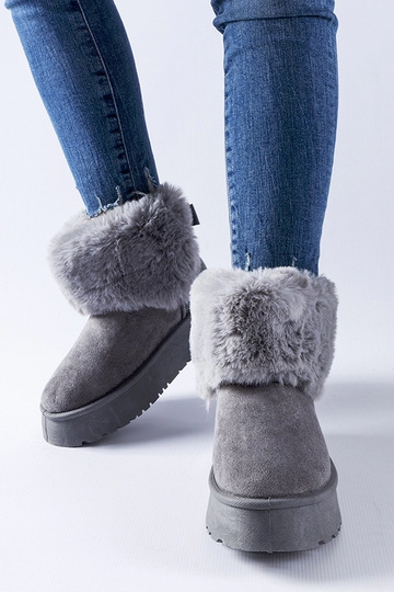 Šedé snehule zdobené... 2