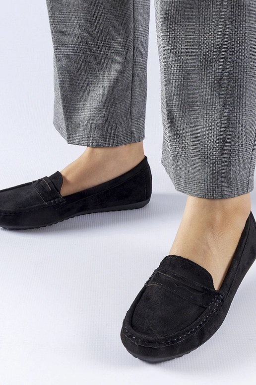 Čierne mokasíny Cellarengo z umelej...