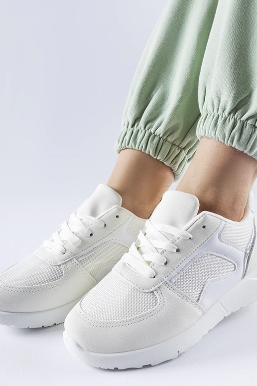 Dámske športové topánky biele tenisky...