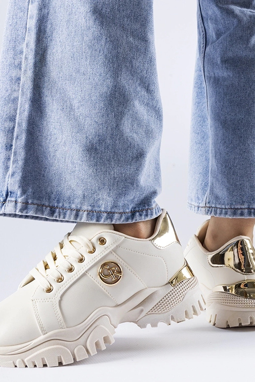 Béžové tenisky s masívnou Arpaia...