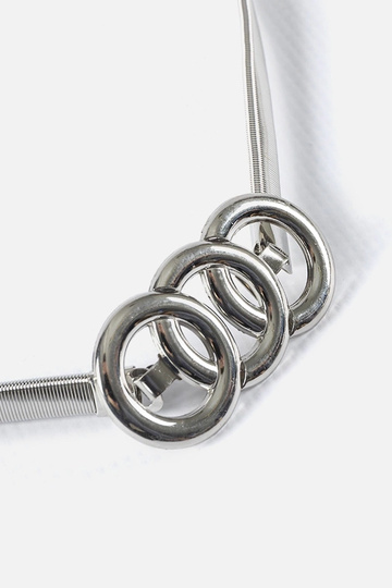 Strieborný elastický pás... 2