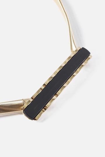 Zlatý elastický opasok s... 2