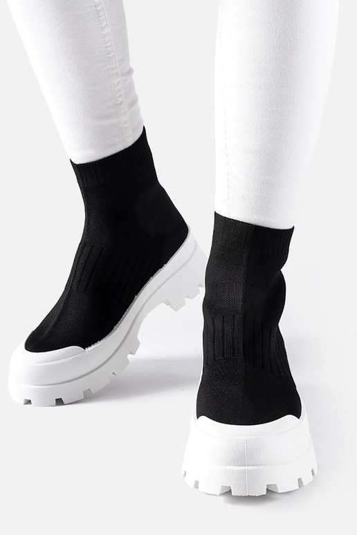 Čierne strečové tenisky Varden