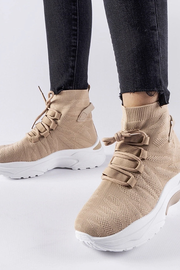 Hnedé vysoké tenisky Vigatto