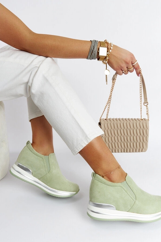 Zelené tenisky na klíne Alquippa