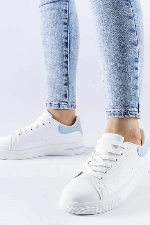 Modré a biele tenisky Leland