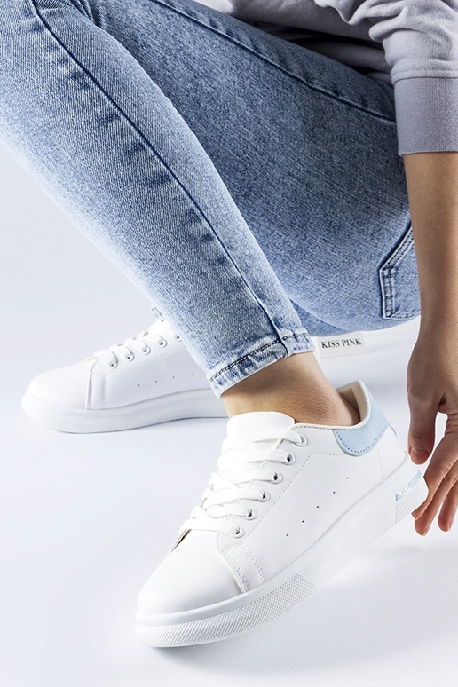 Modré a biele tenisky Leland