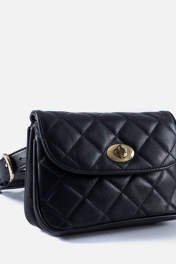 Mattoon čierne prešívané...