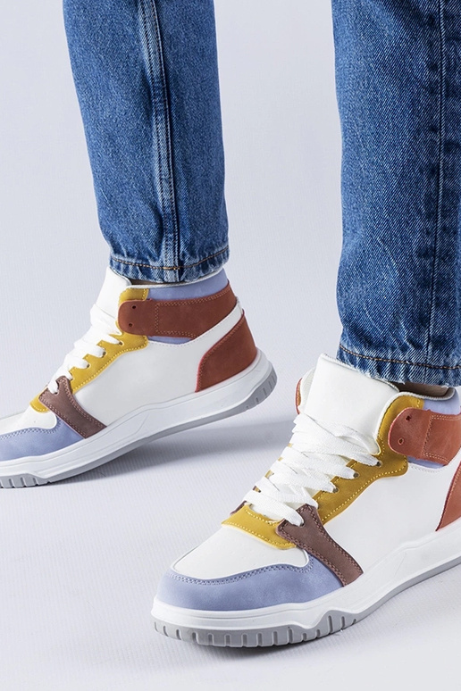 Elizabethine fialové vysoké tenisky