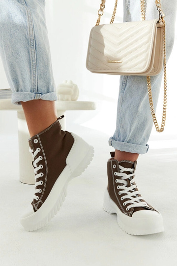 Zelené vysoké tenisky Ronchis 2