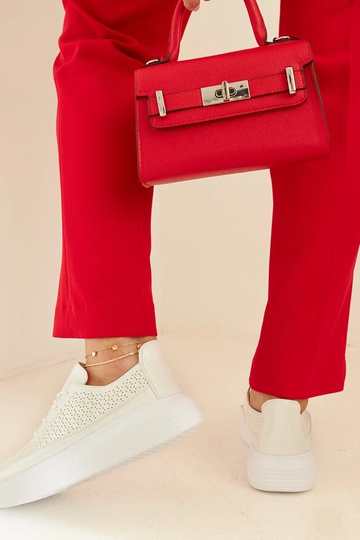 Dámske strieborné tenisky... 2