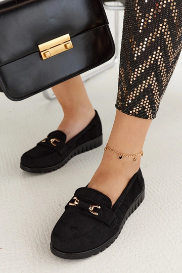 Čierne semišové dámske...