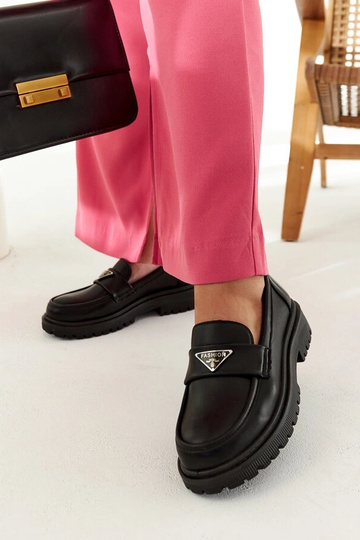 Teri čierne mokasíny