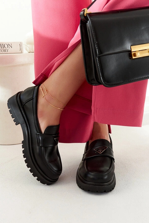 Teri čierne mokasíny