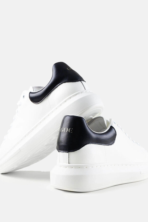 Biele pánske sneakersy GOE KK1N4005