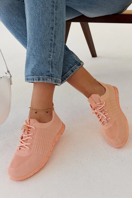 Ružové látkové tenisky Mairago