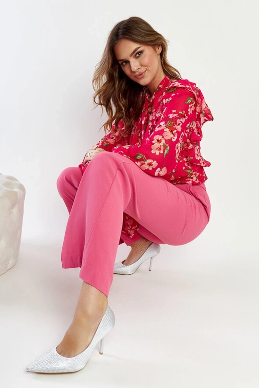 Strieborné lodičky Liena na vysokom...