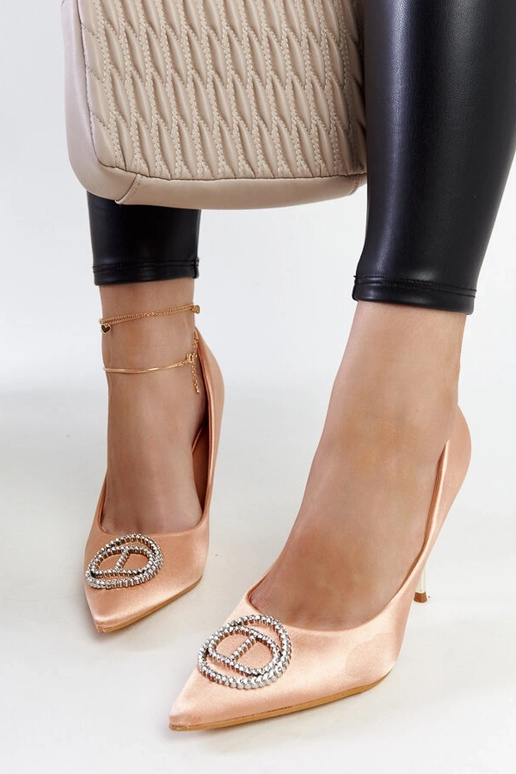 Svetloružové zirkónové lodičky Elife Svetloružové zirkónové lodičky Elife