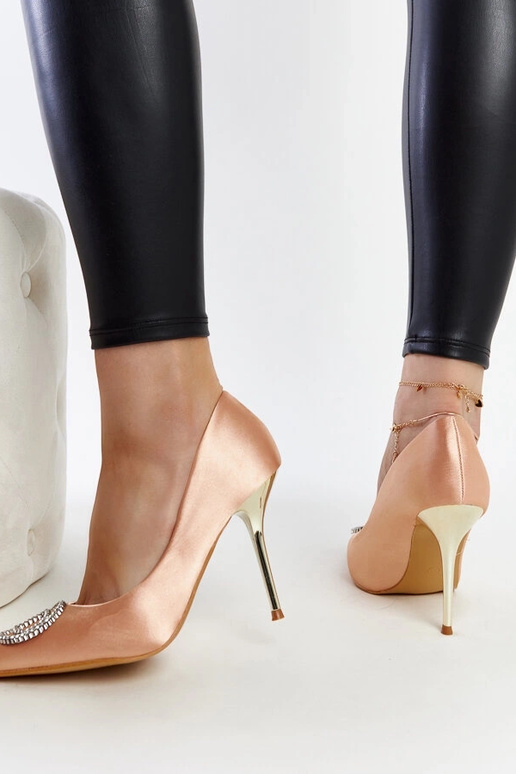 Svetloružové zirkónové lodičky Elife Svetloružové zirkónové lodičky Elife