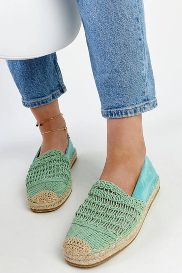 Gordanine mätové prelamované espadrilky 2