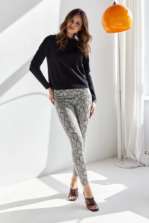 Dámske hnedé šľapky na vysokom...