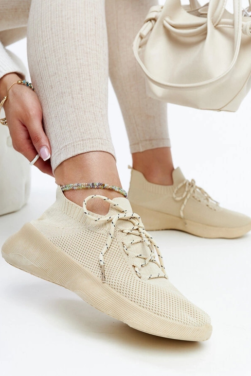 Béžové športové tenisky Roshni