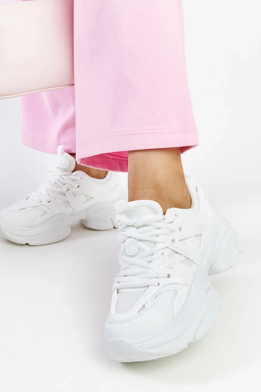 Biele športové sneakersy Feaven