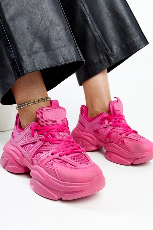 Tmavoružové športové tenisky Feaven