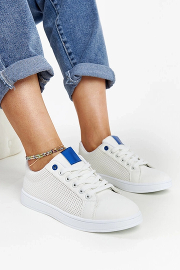 Biele tenisky z ekokože Semret 2
