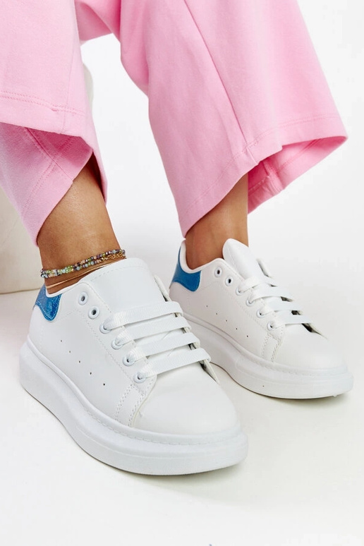 Biele tenisky z ekokože Fatimah