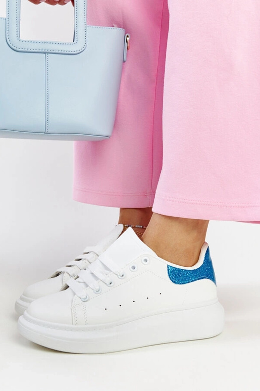 Biele tenisky z ekokože Fatimah