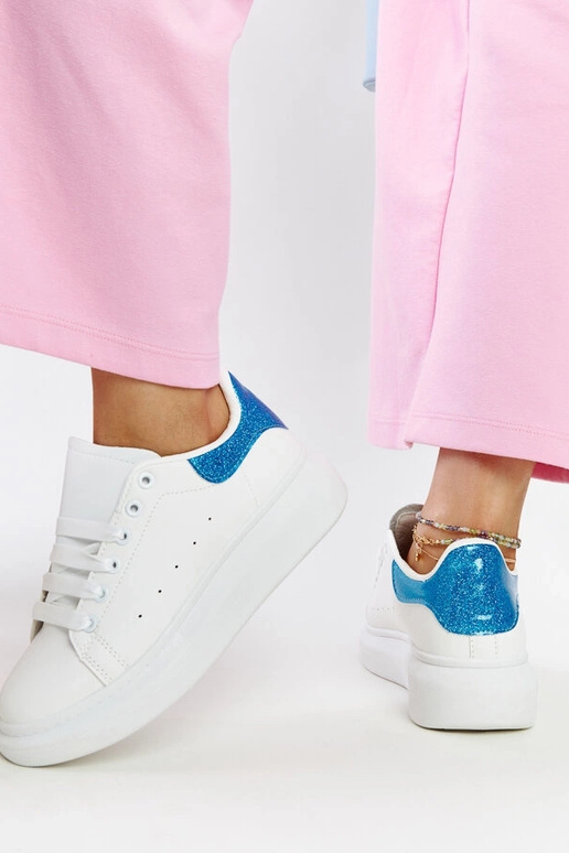 Biele tenisky z ekokože Fatimah