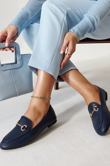 Granátové mokasíny s... 2