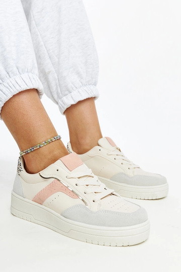 Biele tenisky na platforme... 2