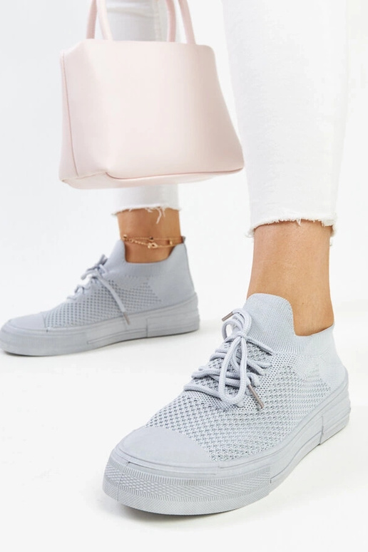 Sivé ľahké športové tenisky Senaida