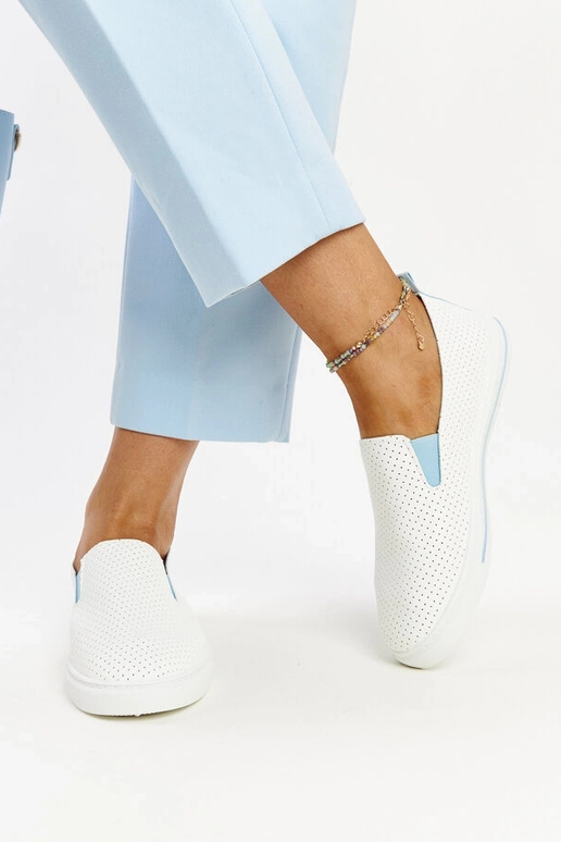 Biele poltopánky Sanan Biele poltopánky Sanan