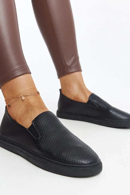 Čierne topánky Sanan