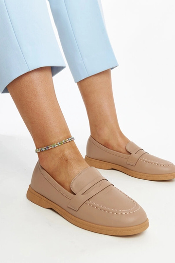 Hnedé klasické mokasíny Nawrah 2