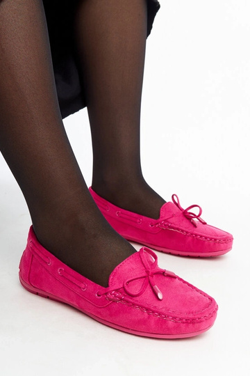 Tmavo ružové mokasíny s... 2