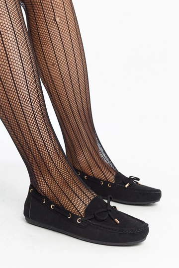 Čierne semišové mokasíny... 2