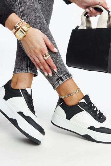 Čiernobiele tenisky s... 2