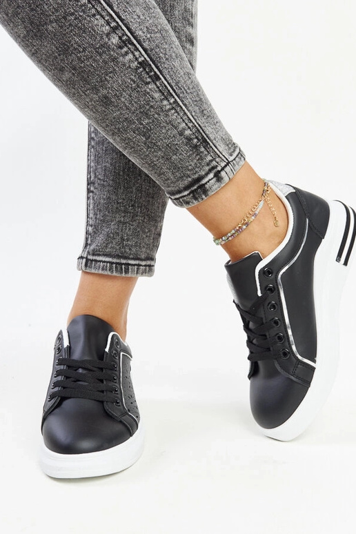 Čierne prelamované tenisky s...